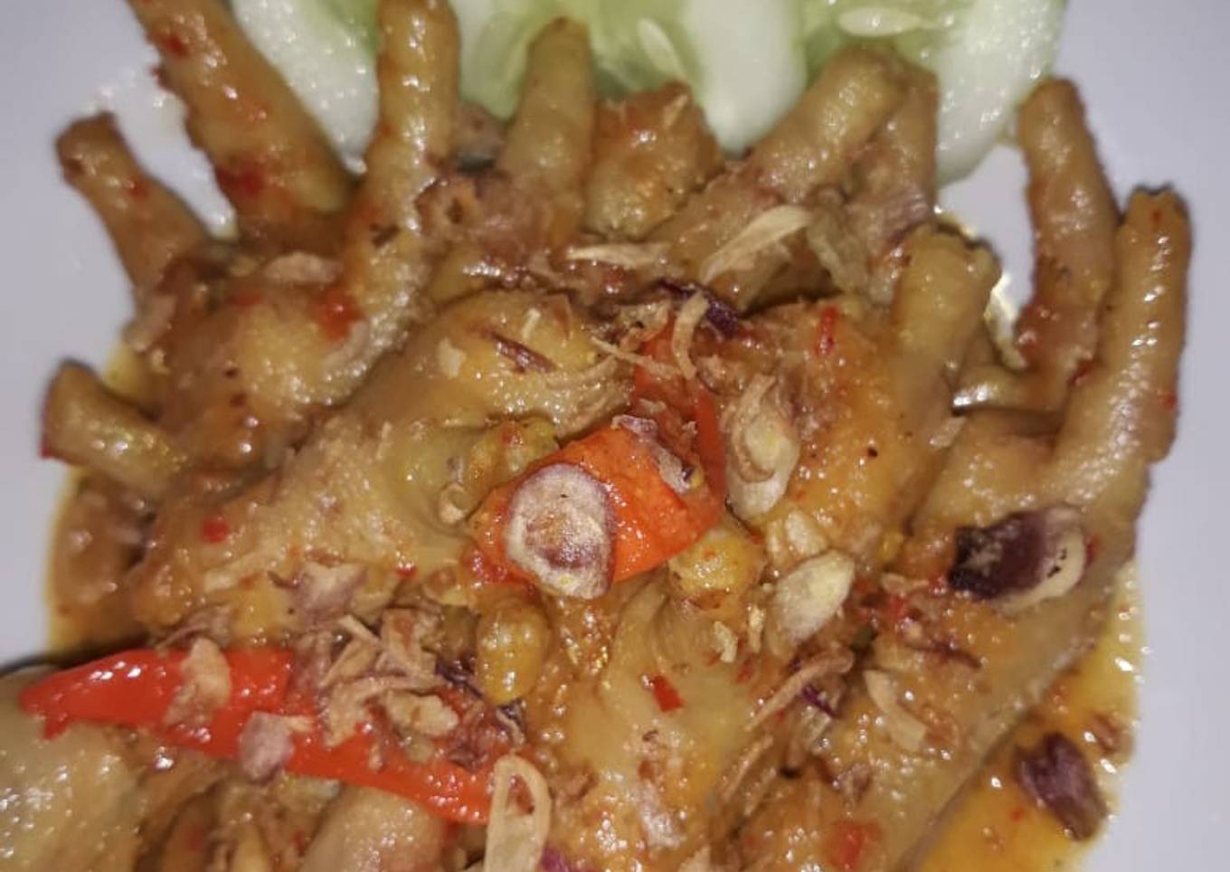 Ceker pedas