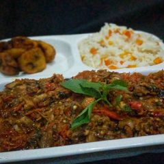 A picture of Roasted fish sauce.