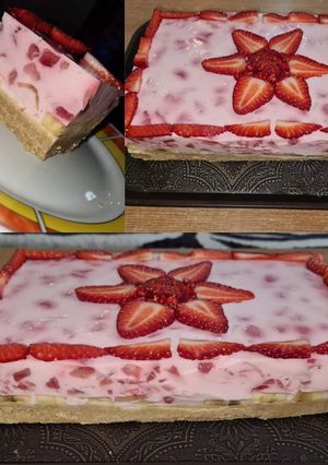 O poză a rețetei Tort cu căpșuni😍.