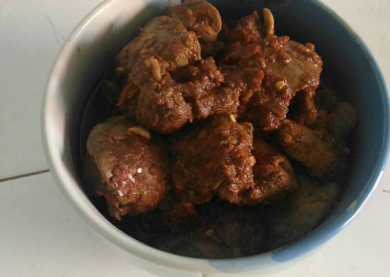 Balado ati ayam