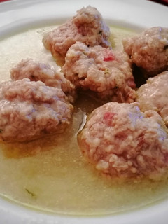 Una foto de Las albóndigas de mi madre