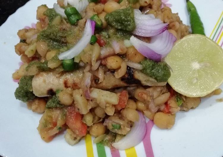 Ragda Matar Chaat