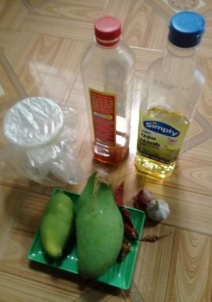 Hình của món Mắm chấm xoài.