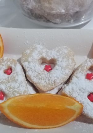 O poză a rețetei Biscuiți cu portocale.