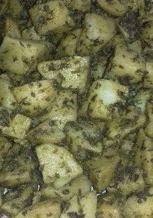 A picture of Methi Aaloo.