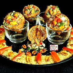 A picture of Dabeli Masala Paratha Cone.