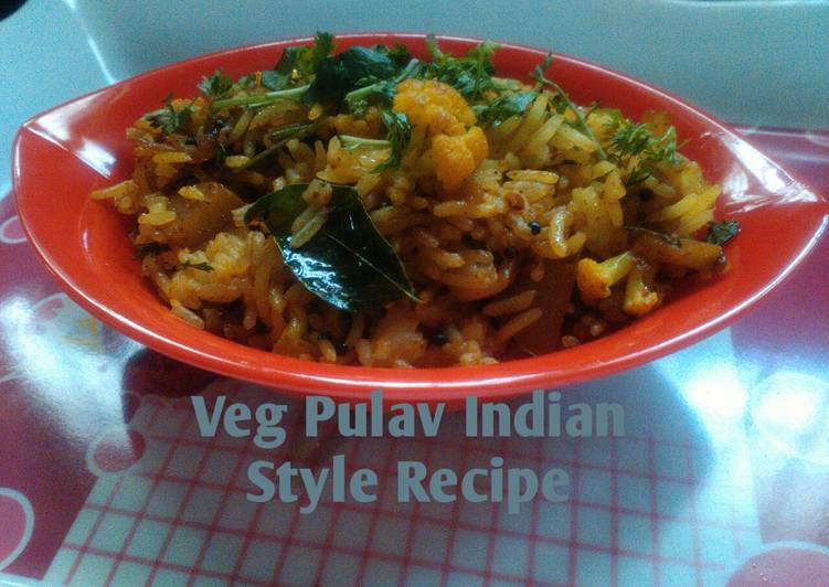 Now You Can Have Your Veg Pulav