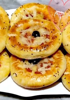 صورة لوصفة ميني بيتزا🍕🍕