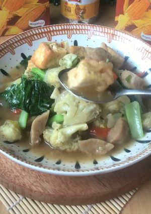 Foto resep 101. Capcay Kembang Kol Sederhana