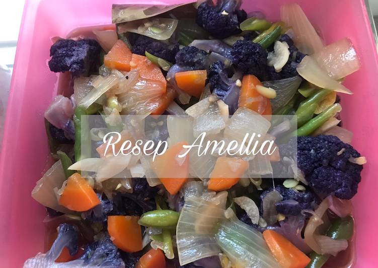 Oseng sayur warna-warni