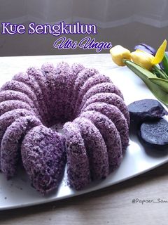 Foto resep Kue Sengkulun Ubi Ungu