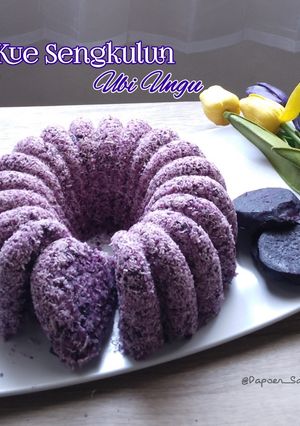 Foto resep Kue Sengkulun Ubi Ungu