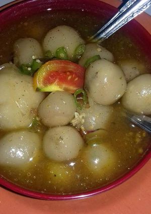 Foto resep Cimplung lada (cilok nyemplung)