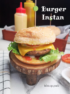 Foto resep 157. Burger Instan