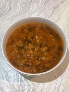 عکسی از دستور سوپ جو 🥘