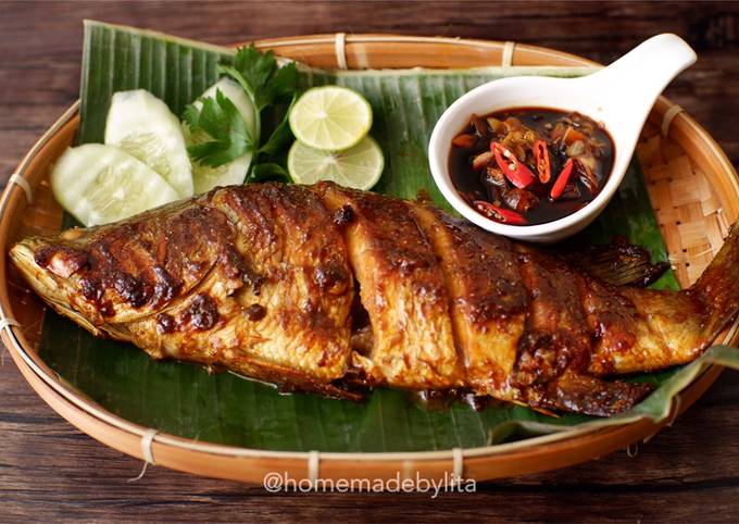 Resep Ikan Kakap Putih Bakar Saus Kecap Homemadebylita Oleh