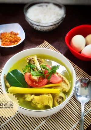Foto resep Soto ayam kampung