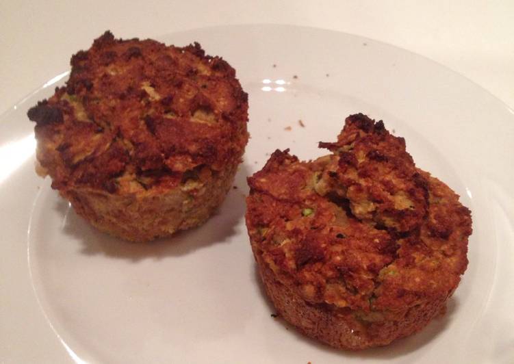 Gluten free paleo zucchini muffins