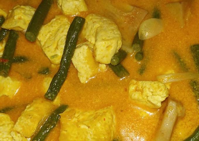 Anti Ribet, Memasak Sayur santan nangka + tahu Ekonomis