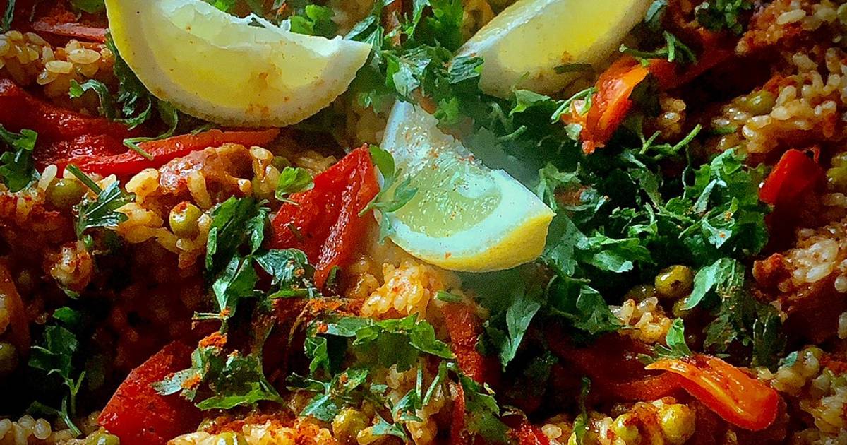 Przepis na Paella z chorizo i kurczakiem zero waste autorstwa Izabella