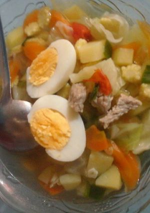 Foto resep Sup daging sapi segerrrr..