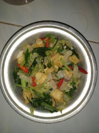 Langkah Gampang Membuat Resep Tumis sawi putih, sawi hijau, tahu yang Bikin Ngiler Anti Ribet, Bisa Manjain Lidah