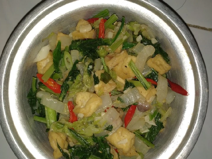 Langkah Gampang Membuat Resep Tumis sawi putih, sawi hijau, tahu yang Bikin Ngiler Anti Ribet, Bisa Manjain Lidah