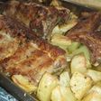 Costillar de cerdo al horno