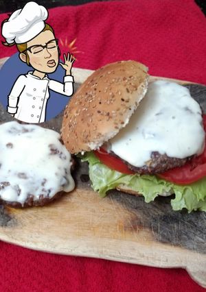 Una foto de Hamburguesas caseras