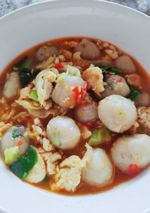 Foto resep Cilok kuah seblak