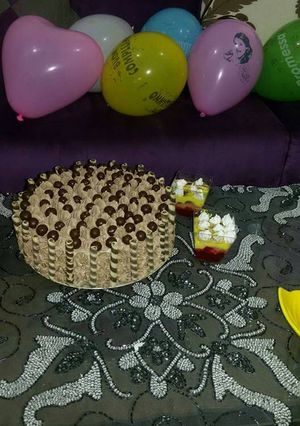 صورة لوصفة تورته وترايڤل 😍
