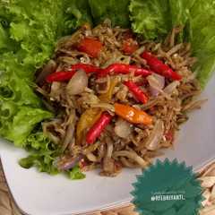 A picture of Tumis Bawang Teri.