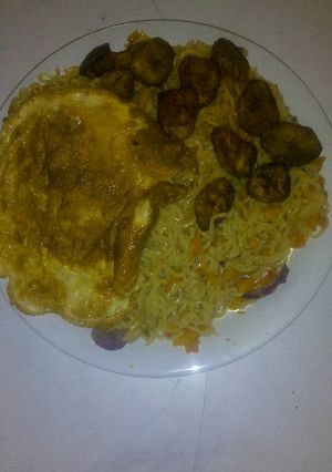 A picture of Pepper soup noddles.