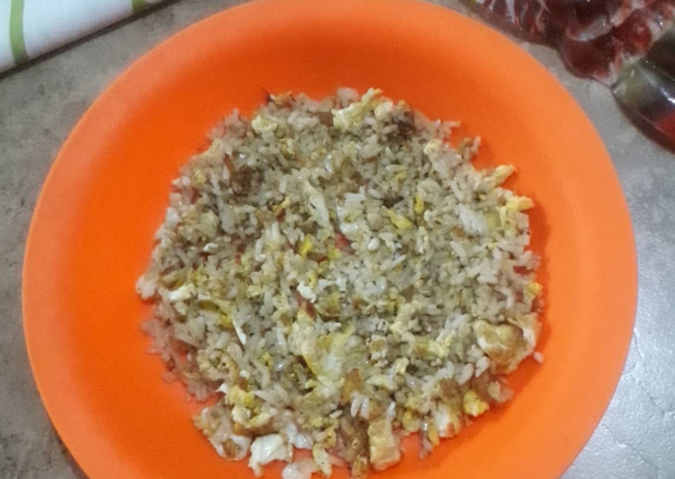Nasi goreng putih