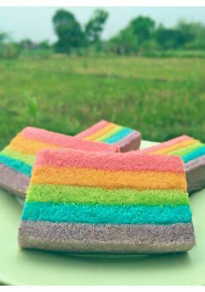 Foto resep Rainbow Cake