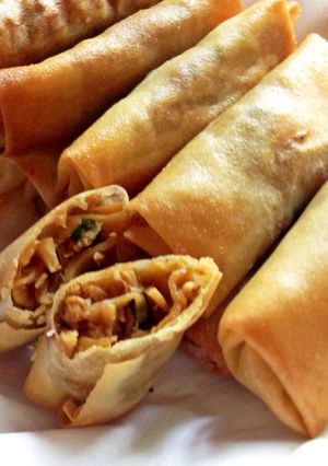 Foto resep Lumpia Rebung Ayam
