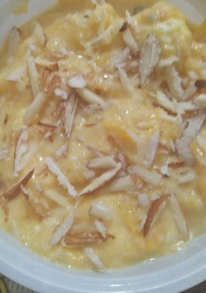 A picture of Malai aam.