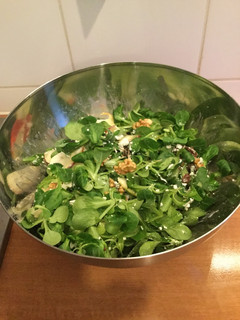 Una foto de Ensalada con nueces