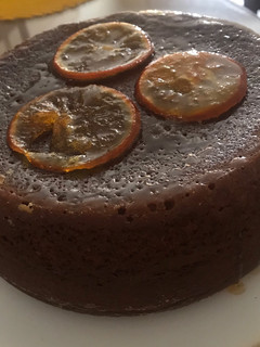 Una foto de Pudín de naranja