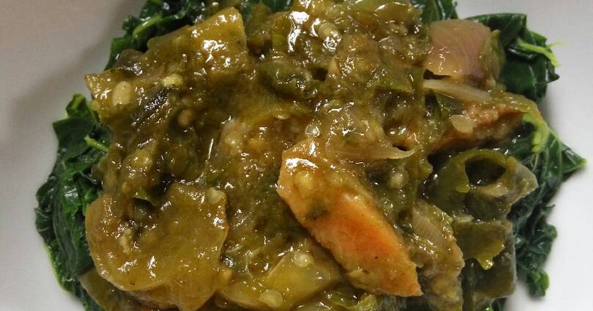 Sambal ijo khas Padang (Makyusss)