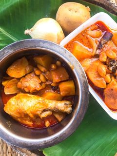 รูปของ มัสมั่นไก่นมสด