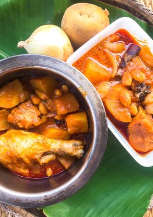 รูปของ มัสมั่นไก่นมสด