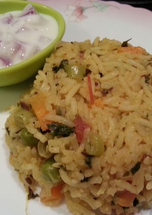 A picture of Veg Biryani.