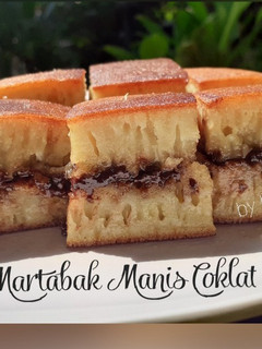Foto resep Martabak Manis Coklat Teflon Bersarang & Empuk