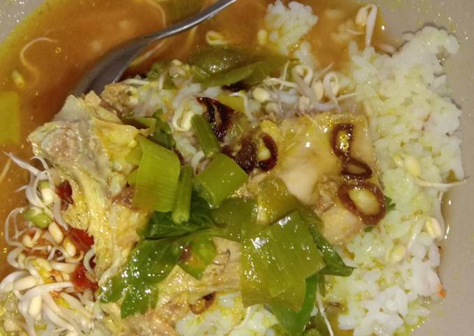 Bagaimana Menyiapkan Soto ayam Lamongan#jelajah resep nusantara# Yang Lezat