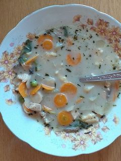 Tárkonyos raguleves ahogy én szeretem recept fotója