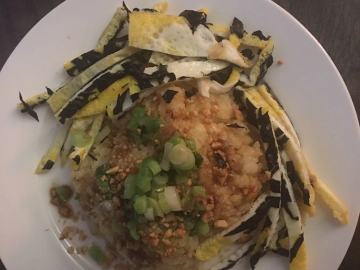 Easy Steps to Make Recipes Green bean sweet rice w/ egg plus seaweed the Can Spoil the Tongue Can Pamper Your Tongue.