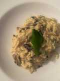 Bärlauch-Pilz-Risotto mit Ricotta