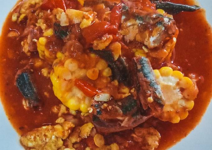 14. Tumis Sarden Asam Manis