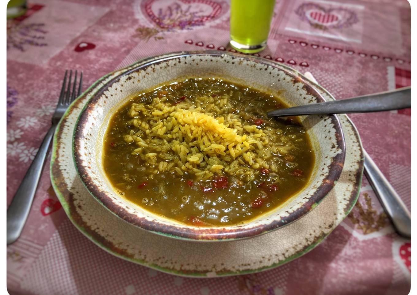 Lentejas simples con curry
